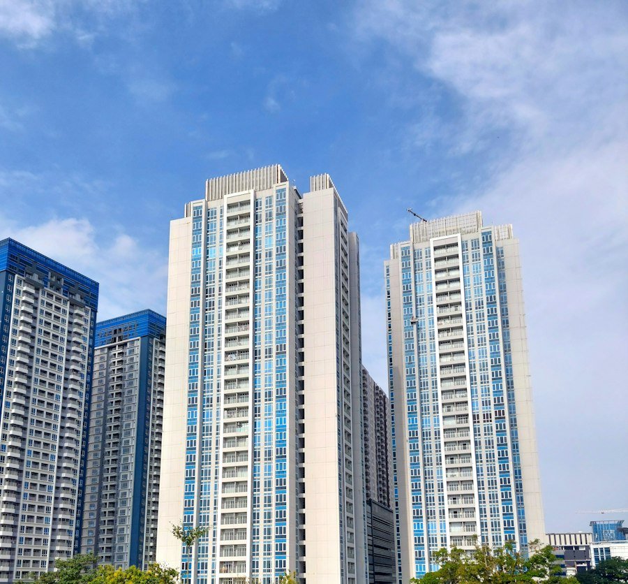 Torres residenciais de condomínio
